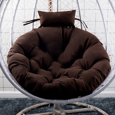 Dark Brown Round Pad