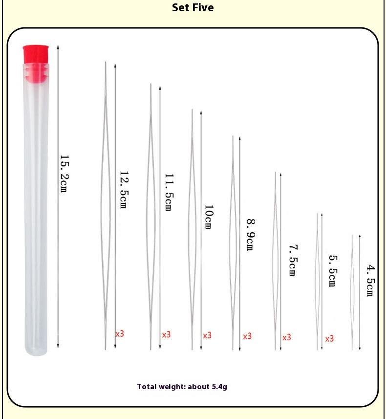 Title 2, Colorful Flower Needle-threader Bead Threading ...