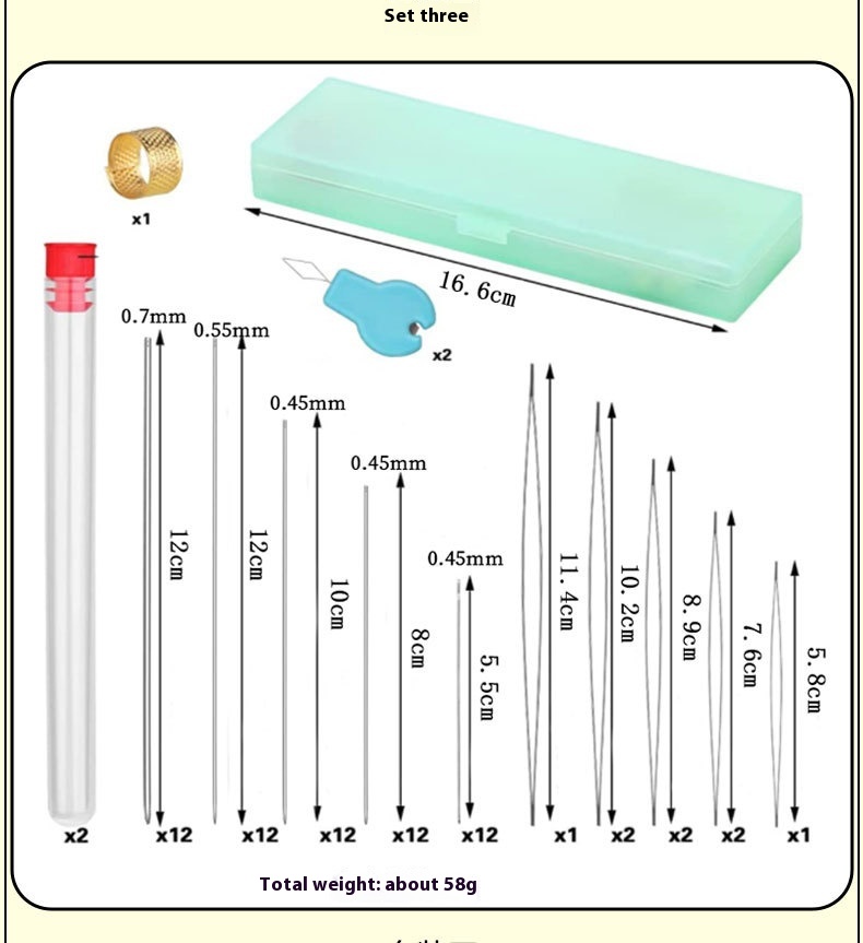 Title 1, Colorful Flower Needle-threader Bead Threading ...