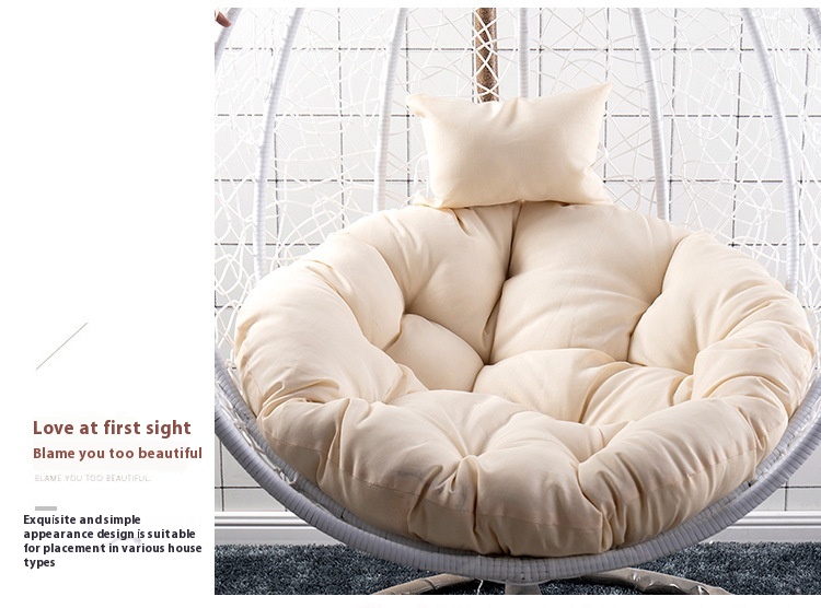 Title 2, Swing Bird Nest Rattan Chair Removable And Wash...