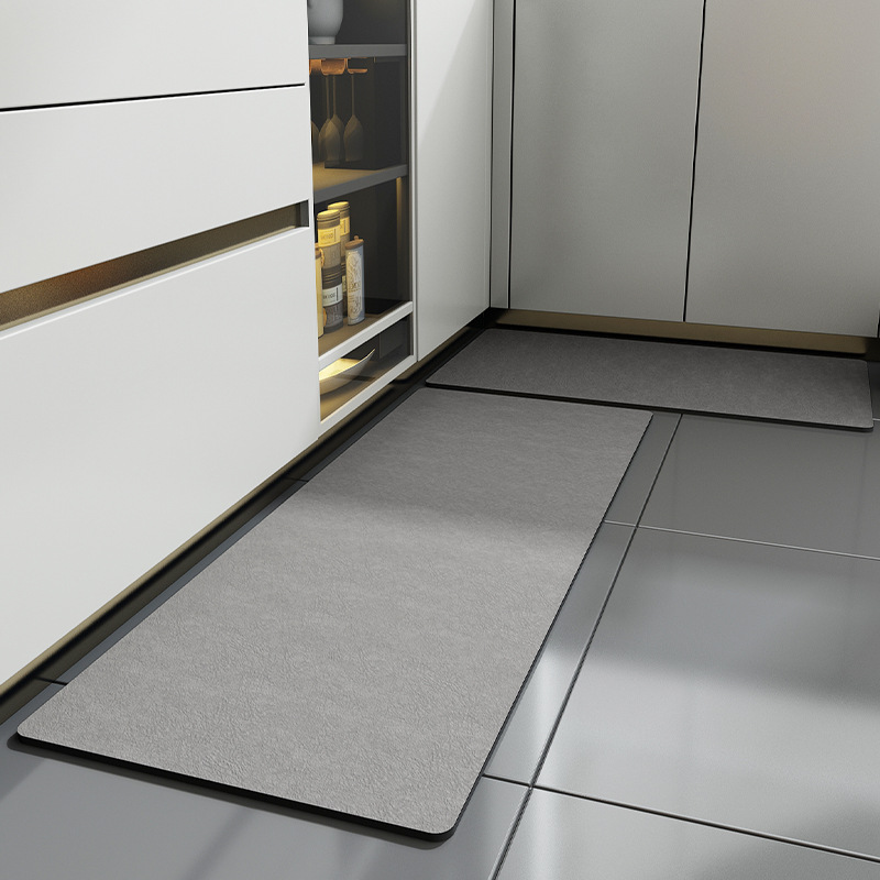 Room Mat Natural Grey