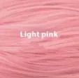 Front Lace Wig Female Highlight Gradient Big Wave Light Pink - Shop at LoveMi