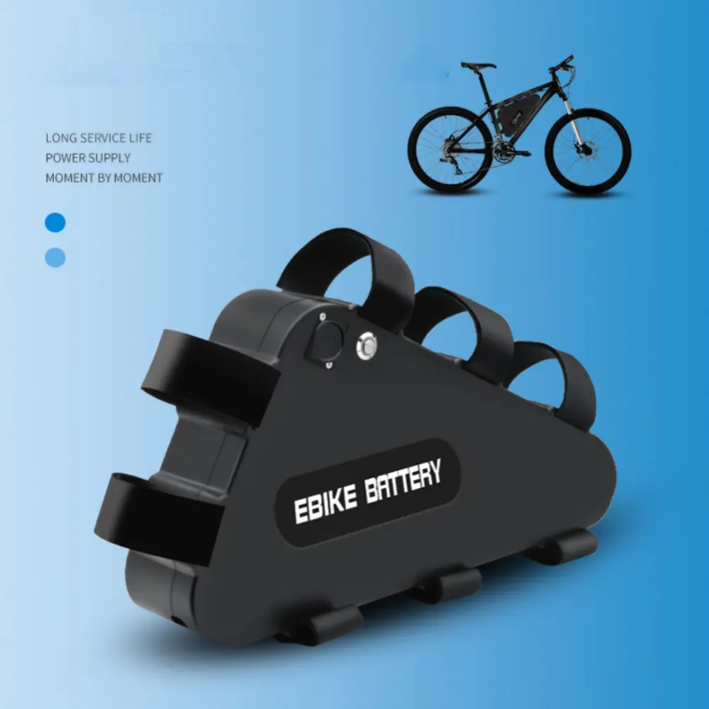 Modified Electric Mountain Bike Triangular Plastic Shell Lithium Battery