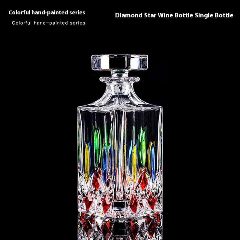 Star Diamond Wine Bottle