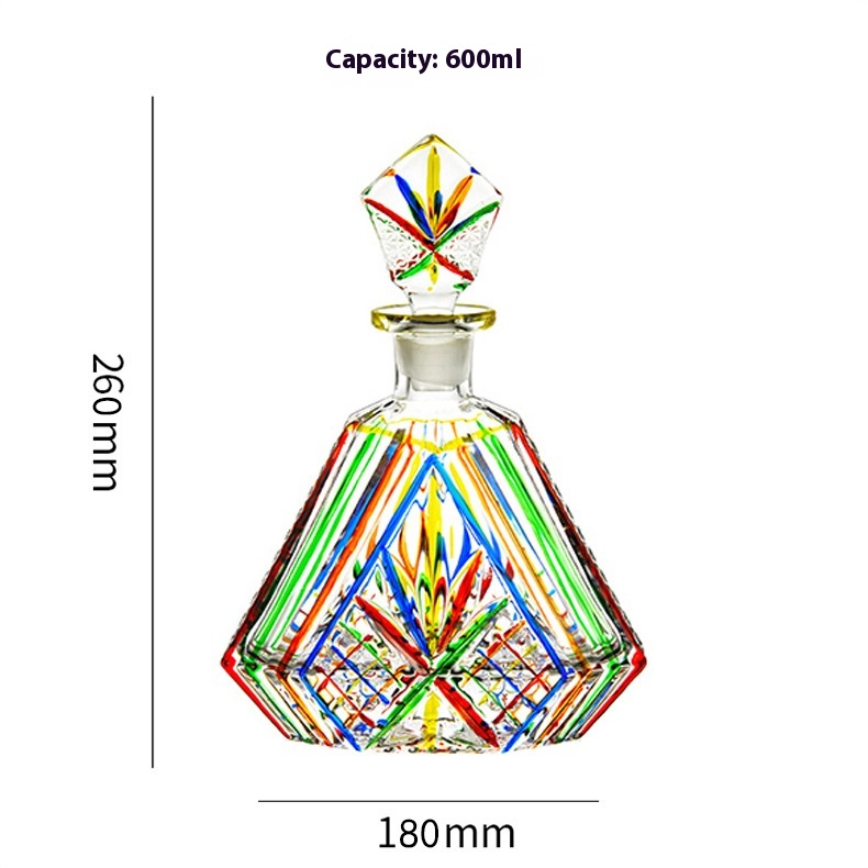Triangle Wine Bottle