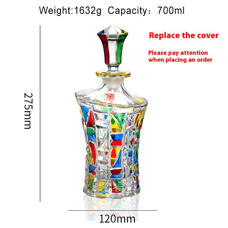 Inclined Tower Wine Bottle