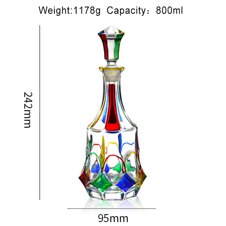 Diamond Wine Bottle