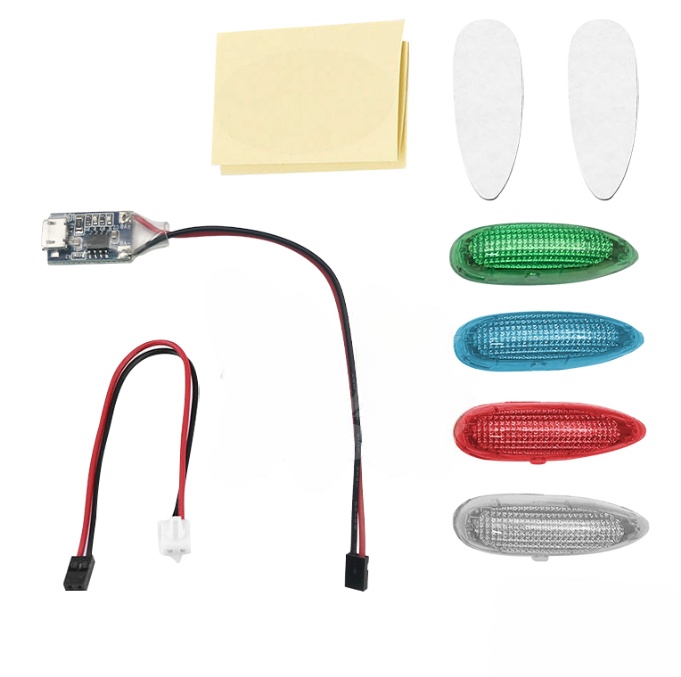 Color A Running Light Fixed Wing Alarm Crossing Machine With Shell Probe Navigation Light