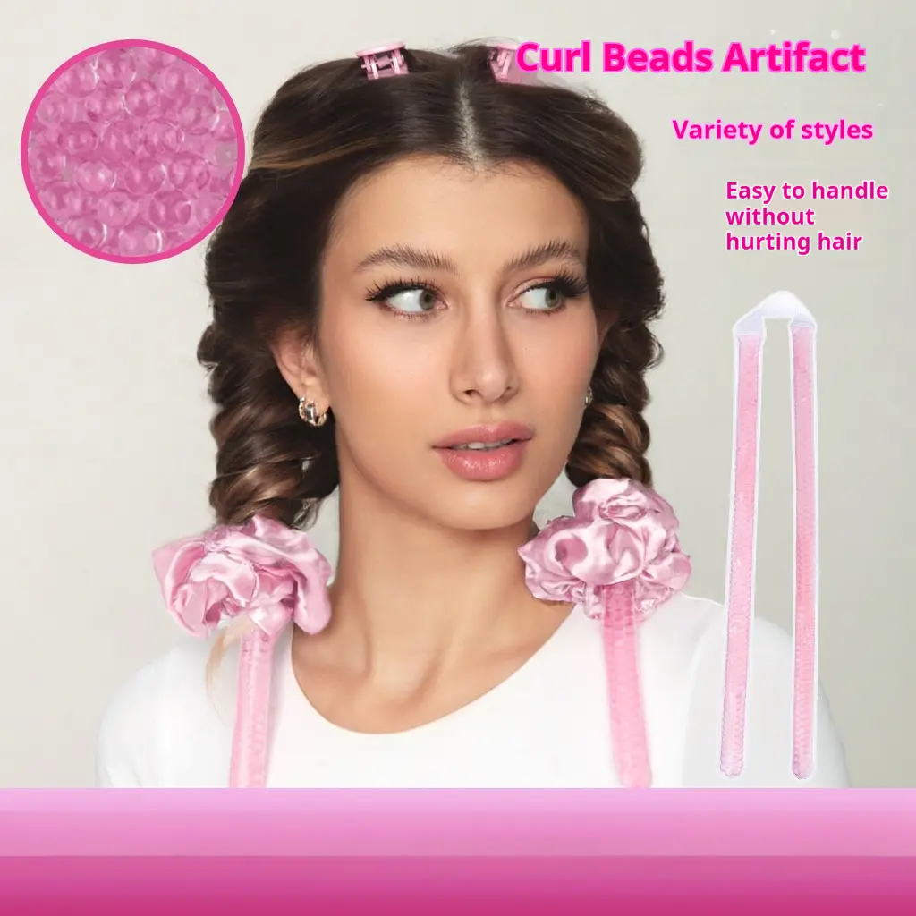 Condensate Beads Heat-free Hair Curler 7-piece Set Quick Roll Artifact