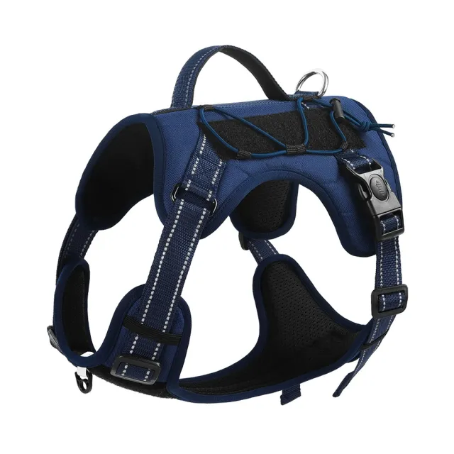 Pet Hand Holding Rope Anti Breaking Loose Dog Harness Navy Blue - Shop at LoveMi