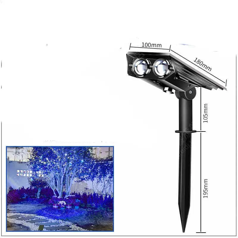Solar Spotlights For Outdoor Courtyards
