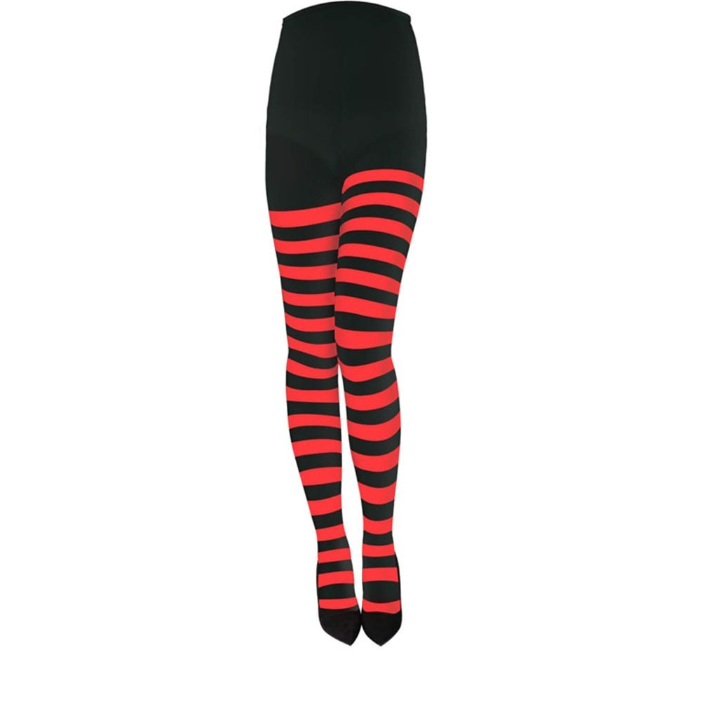Black And Red Stripes Romper