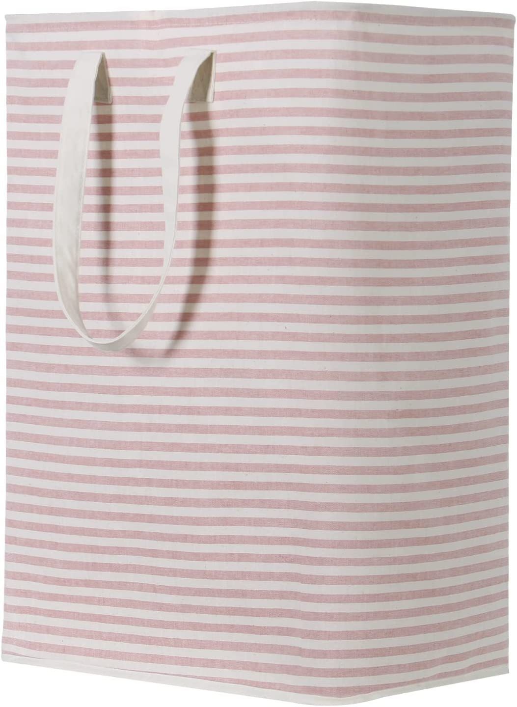 Cotton And Linen Pink Stripes
