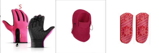 Windproof Hat With Mask Unisex Ski Hat Mens Winter Fleece Wrapped Warm Hat Set6 - Shop at LoveMi