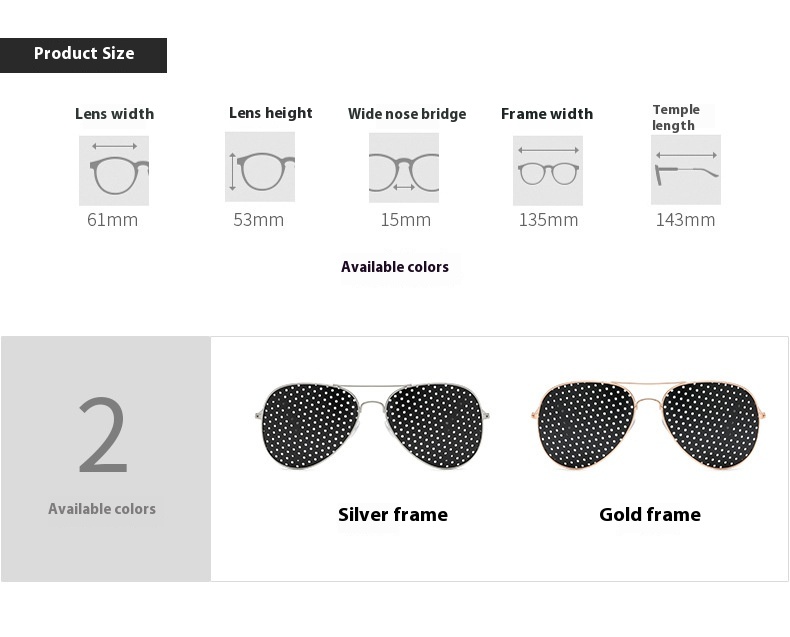 Title 2, Eyeglasses with micropores and small holes for ...