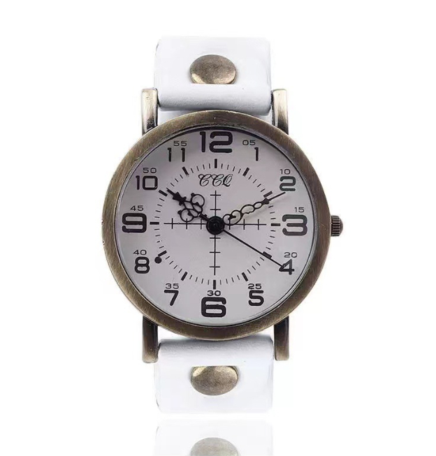 Belt Retro Neutral Watch European And American Digital Women's Casual