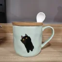 Green Spoon With Lid