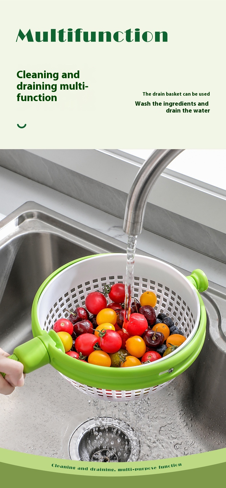 Title 9, Vegetable and Fruit Cleaning Dehydration Drain ...