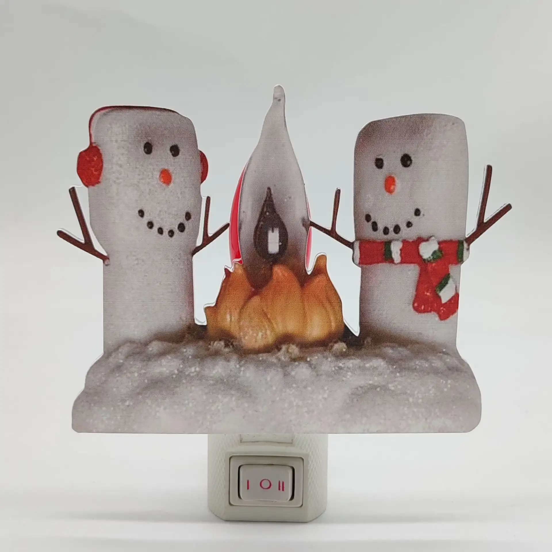 Halloween Ghost Bonfire Flashing Small Night Lamp