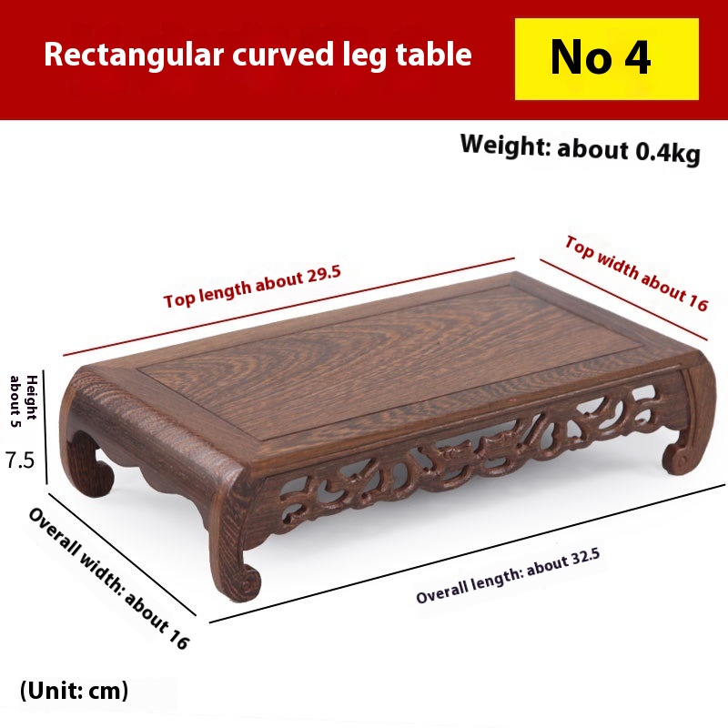 Rectangular Curved Foot No 4