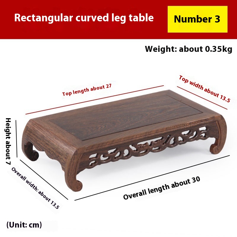 Rectangular Curved Foot No 3