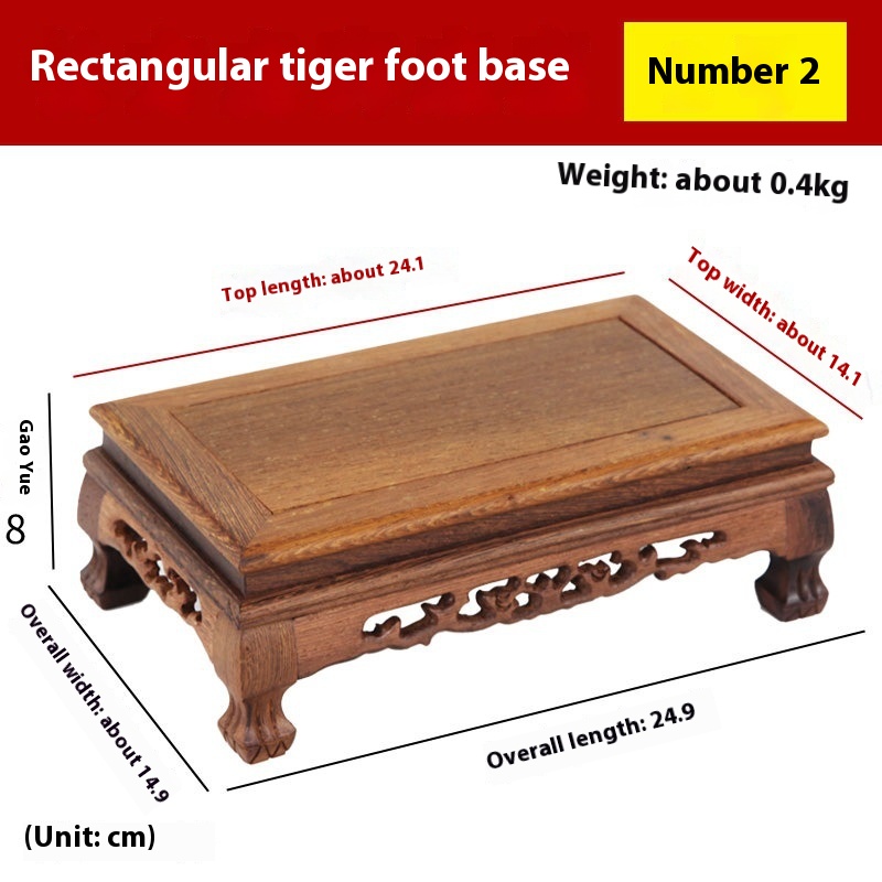 Rectangular Tiger Foot No 2