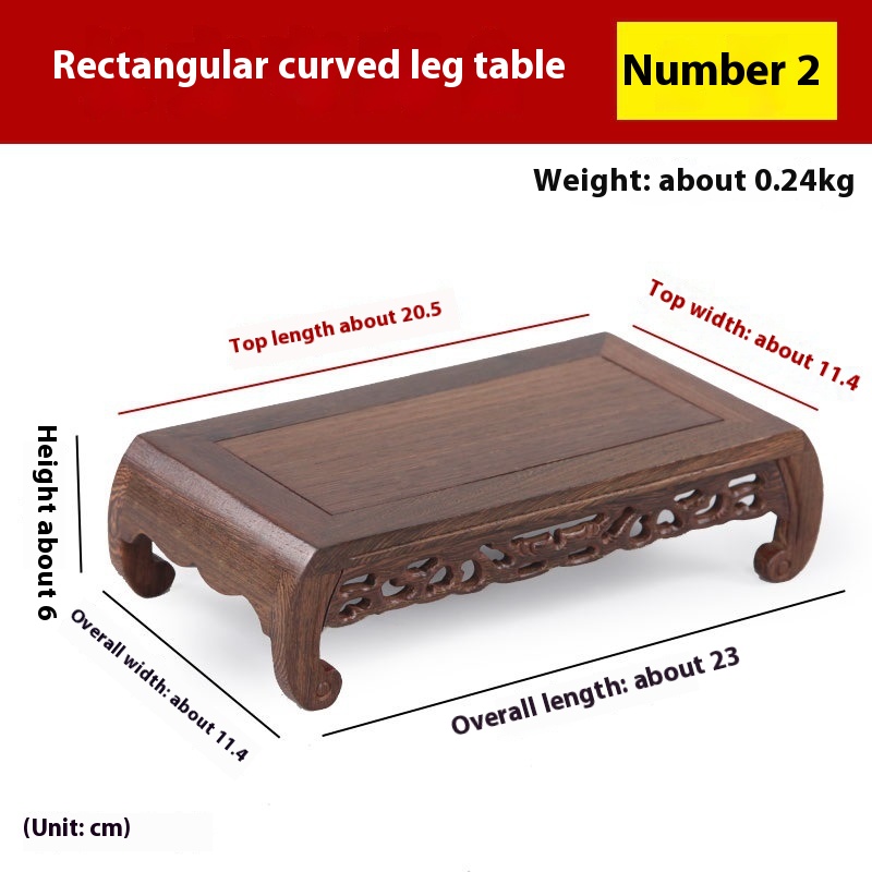 Rectangular Curved Foot No 2