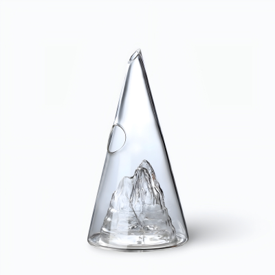 Title 1, Iceberg Falls Mountain View Wine Decanter