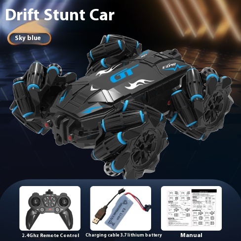 Stunt car single handle sky bl