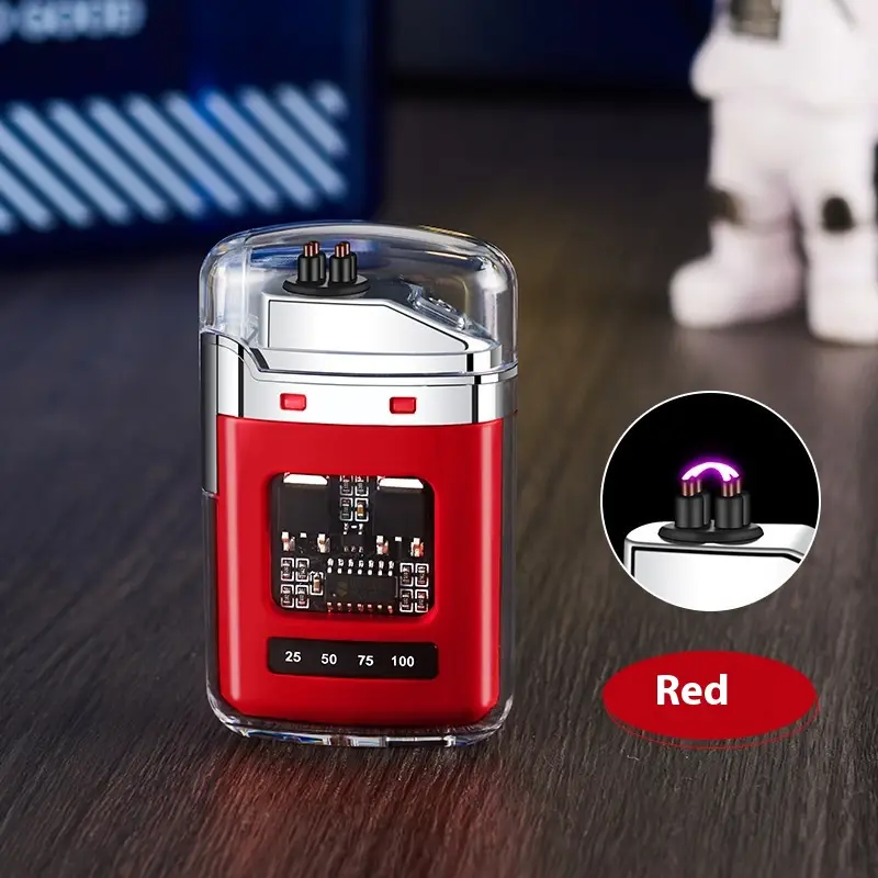 Creative Transparent Case Electronic Pulse Lighter