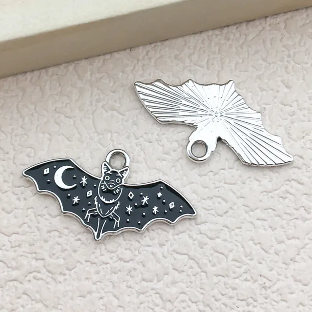 Halloween Bat Jewelry DIY Pendant 26X13Mm 1G - Shop at LoveMi