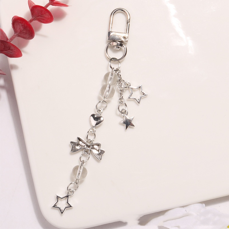 Title 4, New Sweet Asian Style Bow Keychain Pendant. An ...