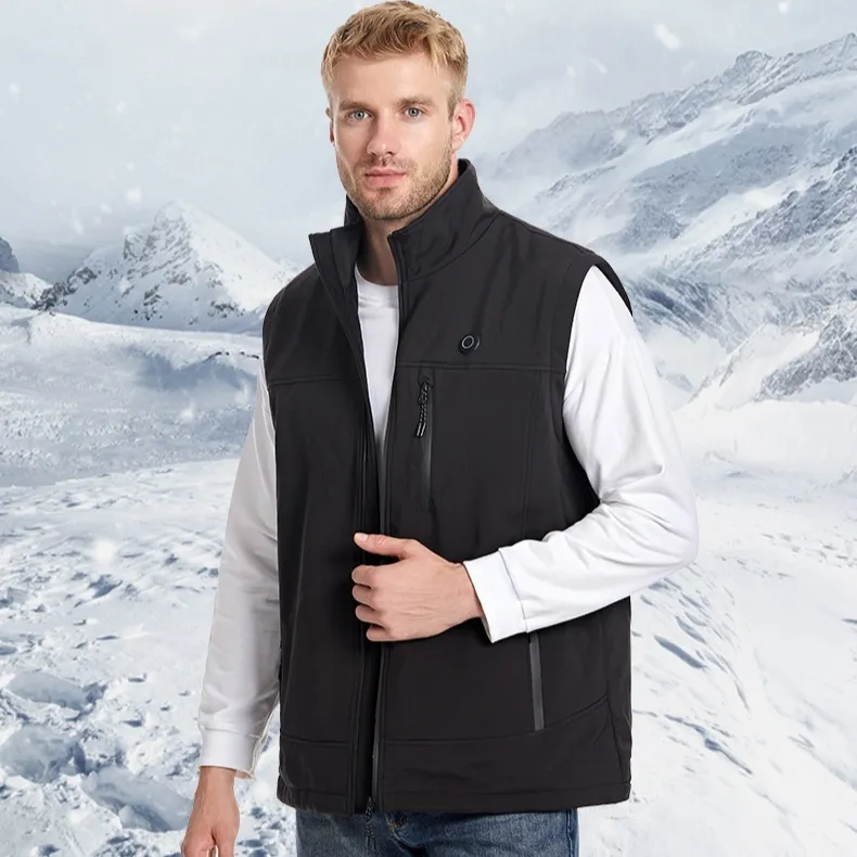 Charging Heating Soft Shell Thermal Vest Outdoor Sports Electric Vest