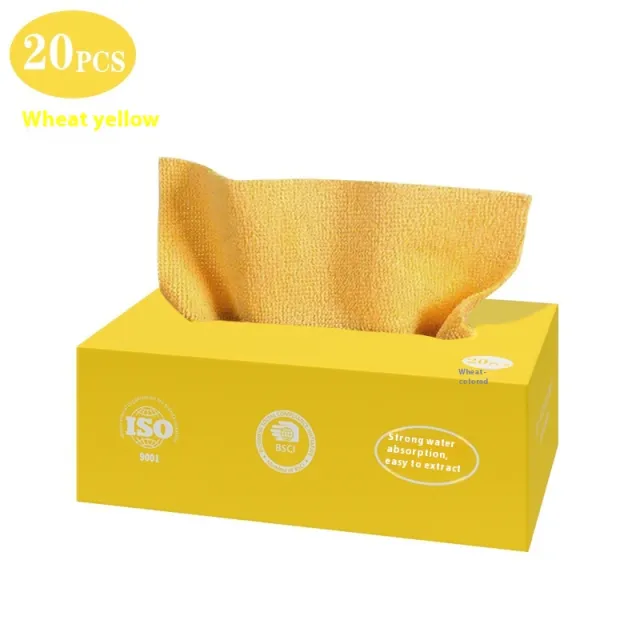 Scouring Pad Lint free Oil free Removable Disposable Rag Removable Rag Orange - Shop at LoveMi