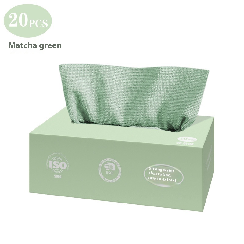 Removable Rag Matcha Green