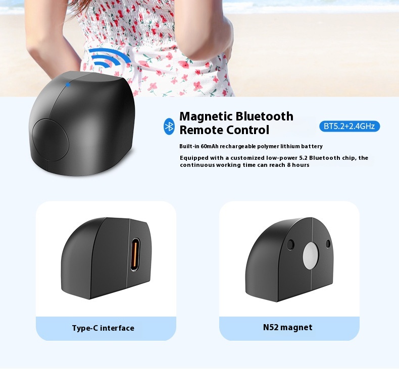 Title 7, RX01 Bluetooth bežični daljinski upravljač za k...