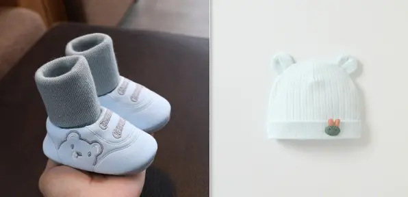 Baby Cloth Shoes Simple Baby Indoor Non-slip Toddler Shoes
