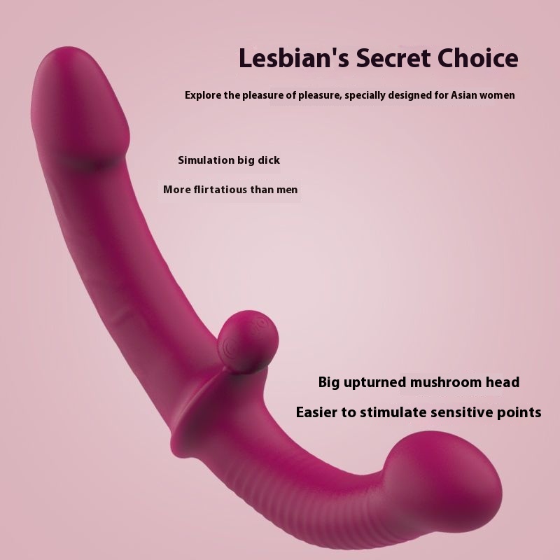 Remote Control Double Head Dildo Wear Vibration Women's Exclusive Sex Product 3