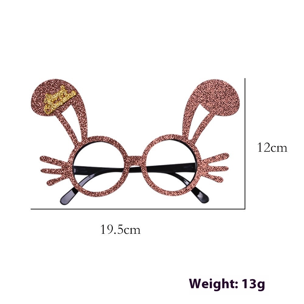 Rabbit Ears Glasses Camel