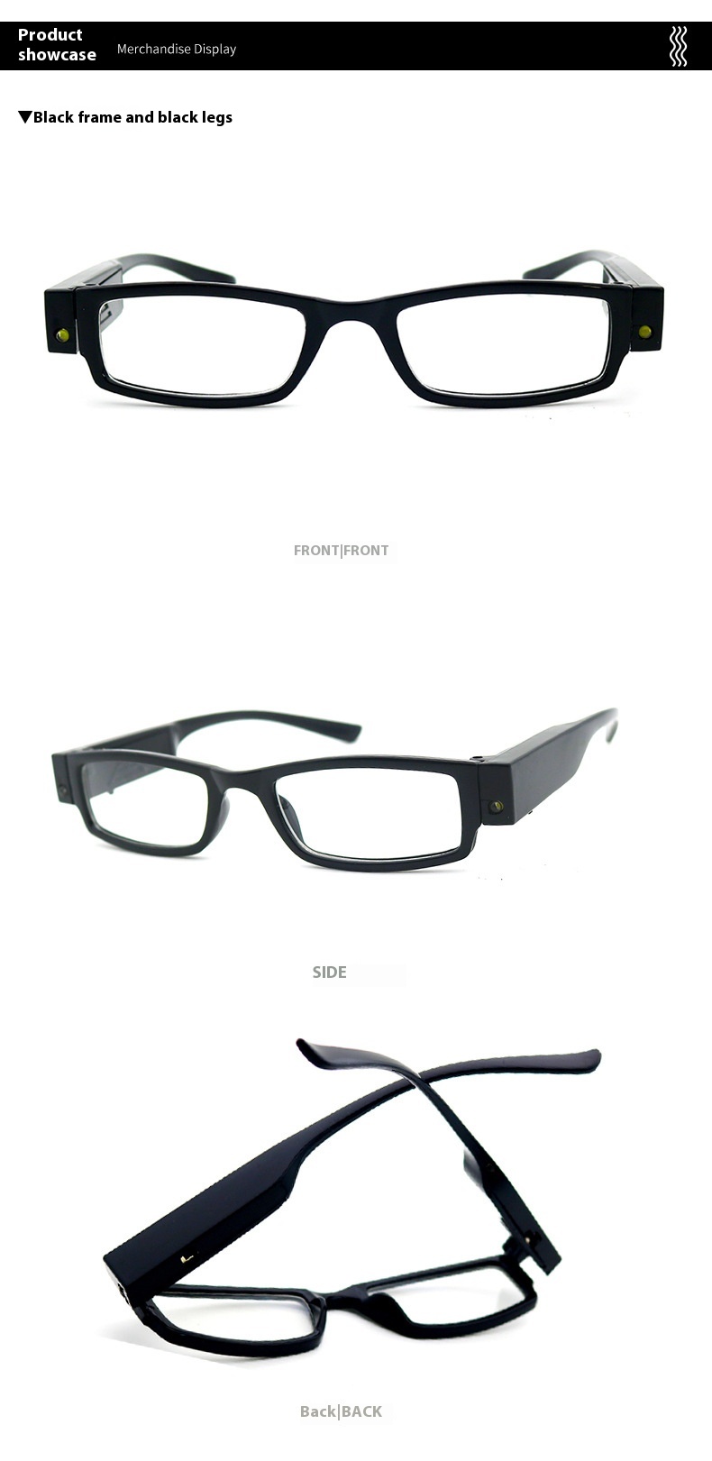 Title 11, Led Enlarged Reading Presbyopic Glasses