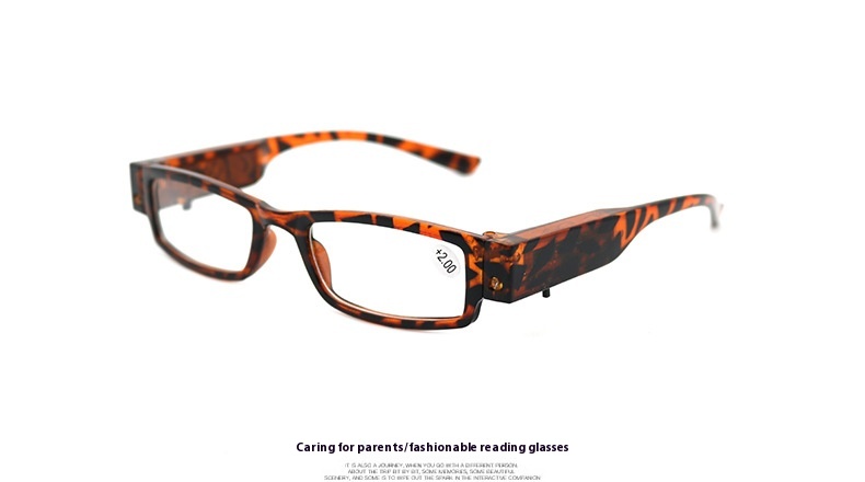 Title 2, Led Enlarged Reading Presbyopic Glasses