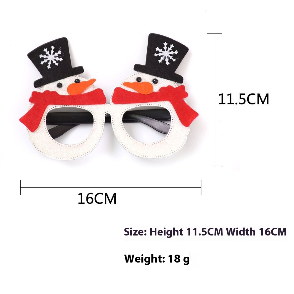 Title 7, 2025Golden Glasses Christmas Day Party Decoration