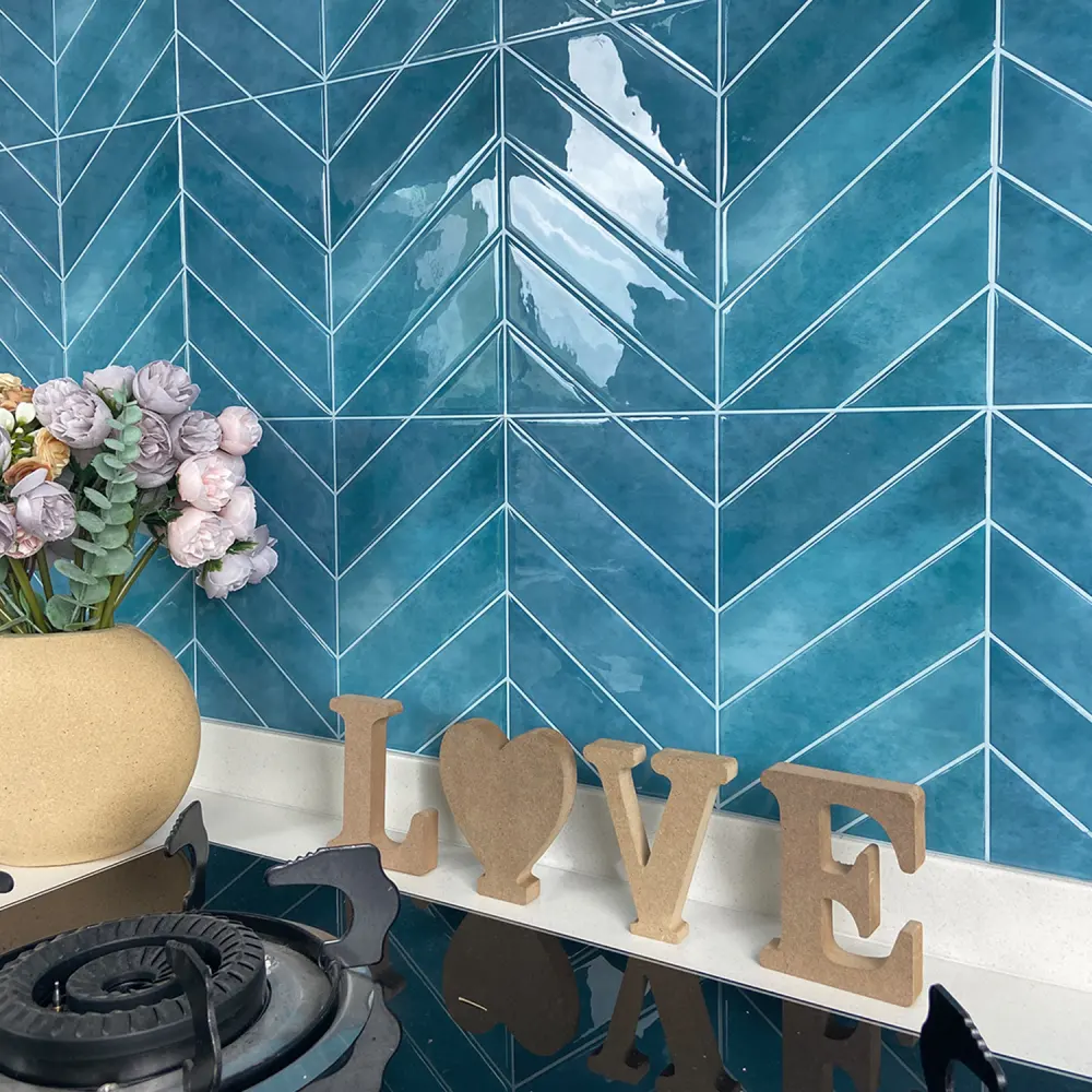 Jade Kitchen Oil Resistant 3D Self-adhesive Wall Sticker
