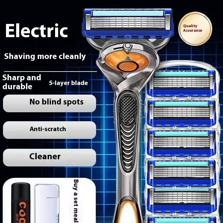 Men's Five-layer 5-blade Manual Shaver Manual Shaver