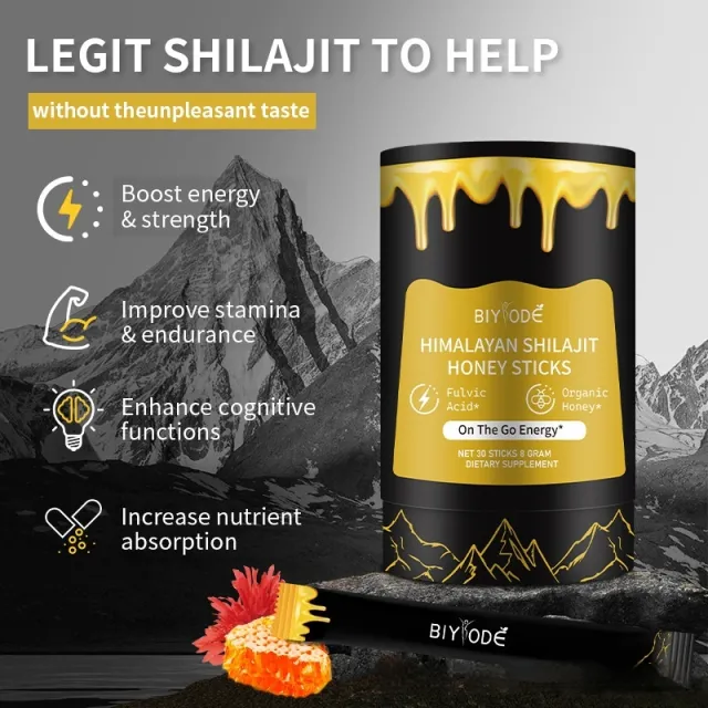 Xilaizhi Honey Stick Shilajit Honey Sticks 2Pcs - Shop at LoveMi