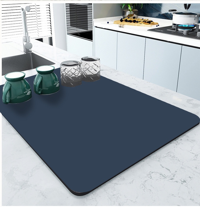 Title 9, Solid Color Drain Pad For Household Kitchen