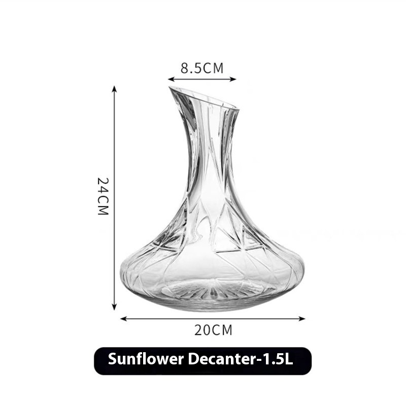 SUNFLOWER Wine Decanter