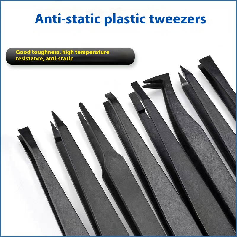 Title 3, Fashion Anti-static Plastic ABS Tweezers Tool