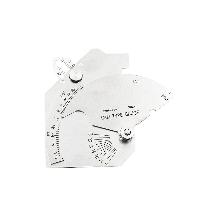 Cam-type Fillet Gauge Stainless Steel Welding Inspecting Ruler