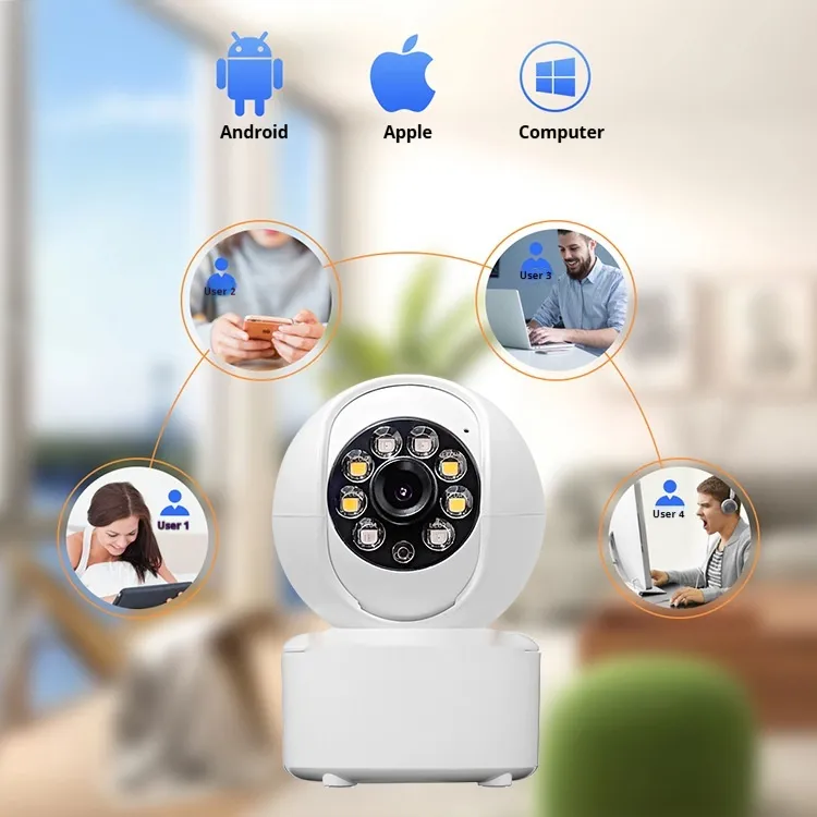 1080p Bluetooth Monitoring HD Home Dual-light Panorama